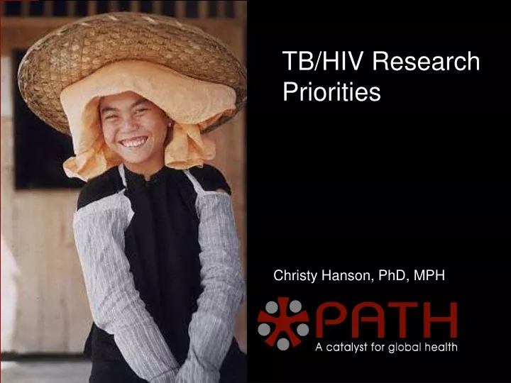 tb hiv research priorities