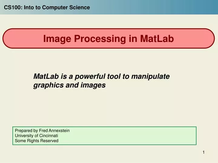 image processing in matlab