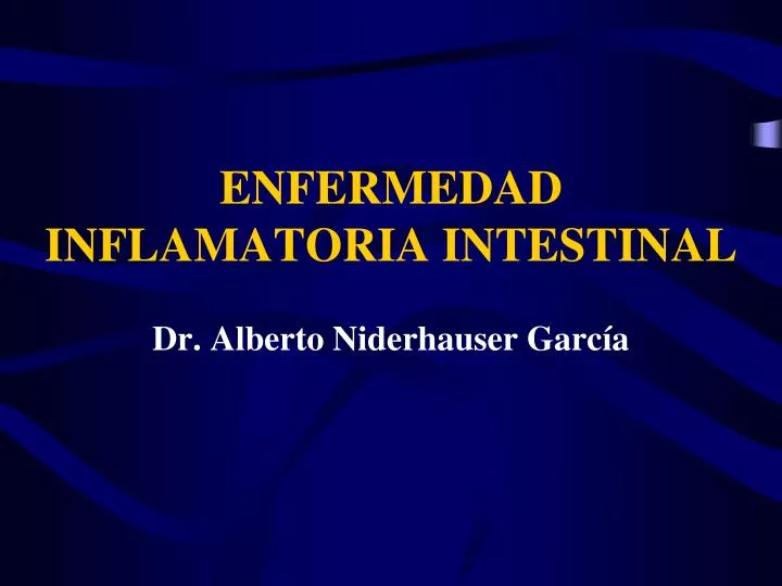 enfermedad inflamatoria intestinal