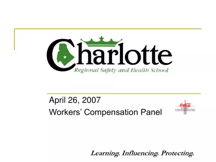 april 26 2007 workers compensation panel