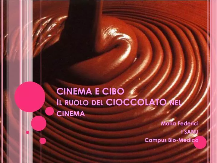 cinema e cibo il ruolo del cioccolato nel cinema