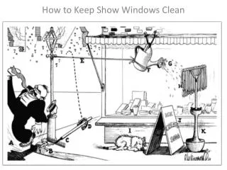 How to Keep Show Windows Clean