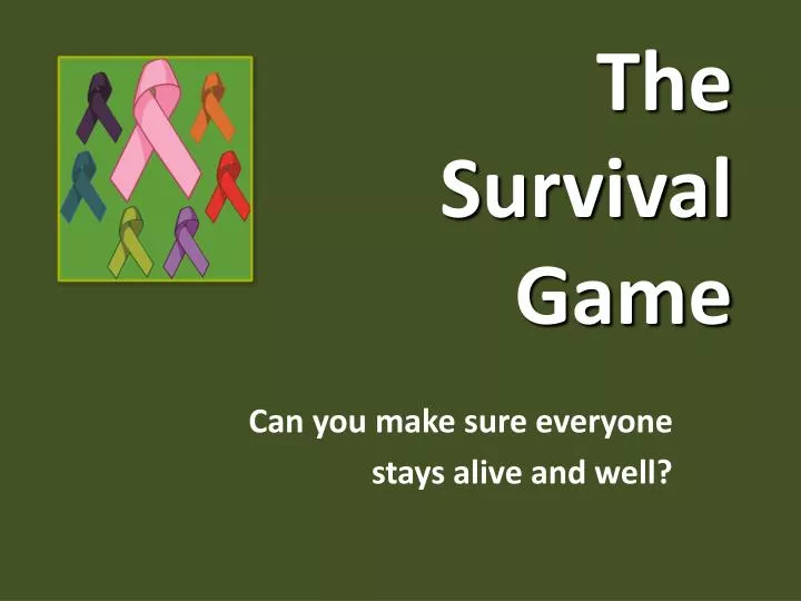 the survival game