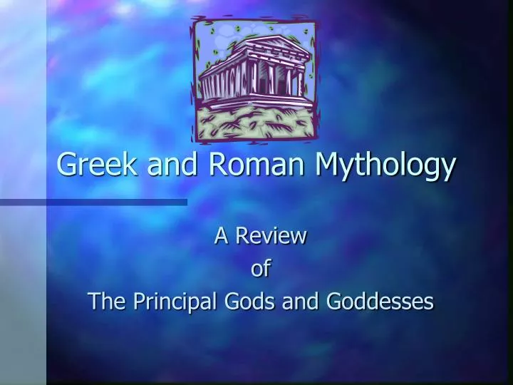 greek and roman mythology