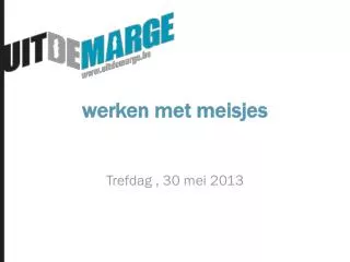 werken met meisjes