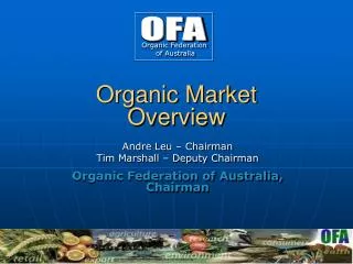 Organic Market Overview