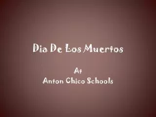 dia de los muertos