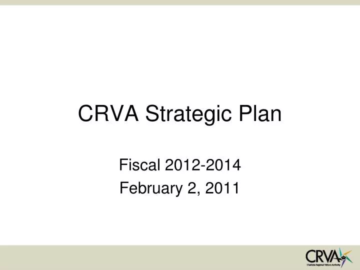 crva strategic plan