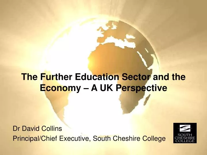 the further education sector and the economy a uk perspective