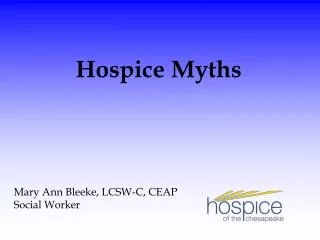 Mary Ann Bleeke, LCSW-C, CEAP Social Worker