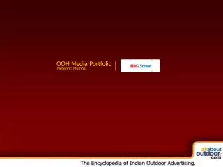 OOH Media Portfolio