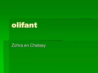 olifant