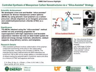 Controlled Synthesis of Mesoporous Carbon Nanostructures via a “Silica-Assisted” Strategy