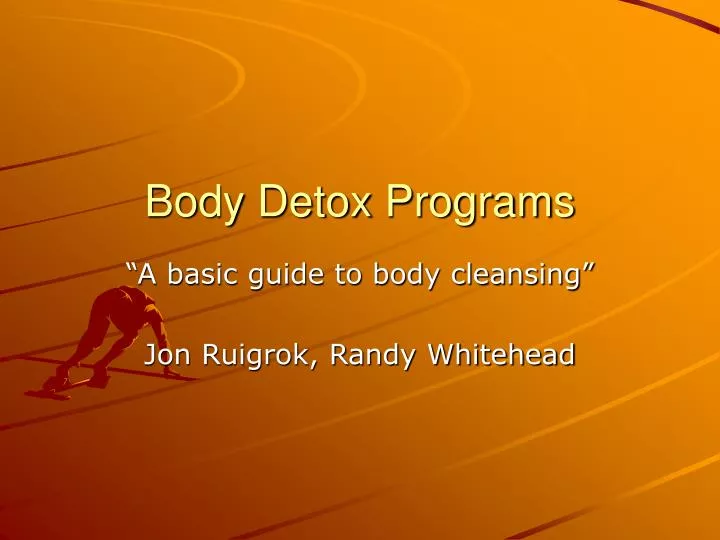 body detox programs