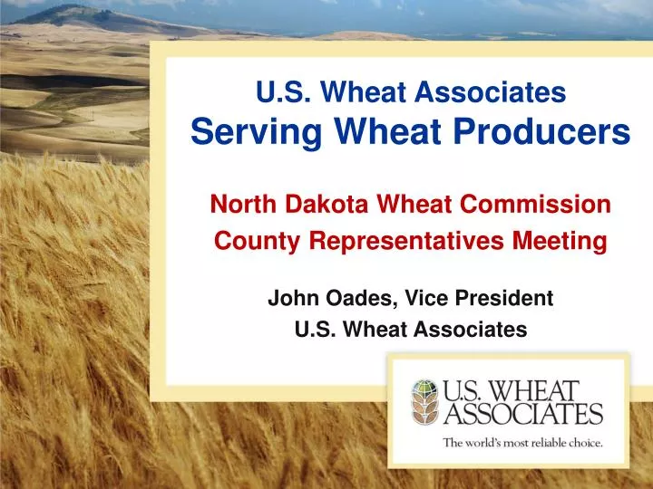 u s wheat associates serving wheat producers