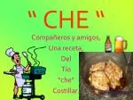 “ CHE “ - slide 1