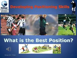 What is the Best Position?