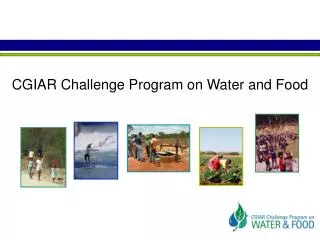 CGIAR Challenge Program on Water and Food