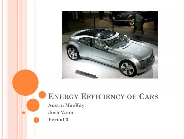 energy efficiency of cars