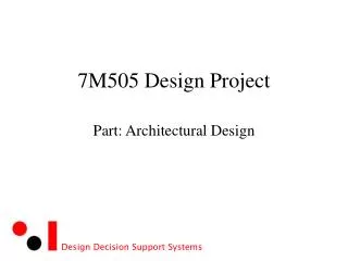 7M505 Design Project