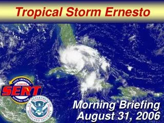 Tropical Storm Ernesto