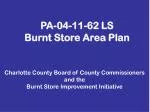 PA-04-11-62 LS Burnt Store Area Plan