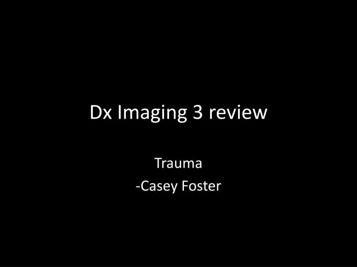 dx imaging 3 review