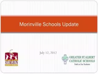 Morinville Schools Update