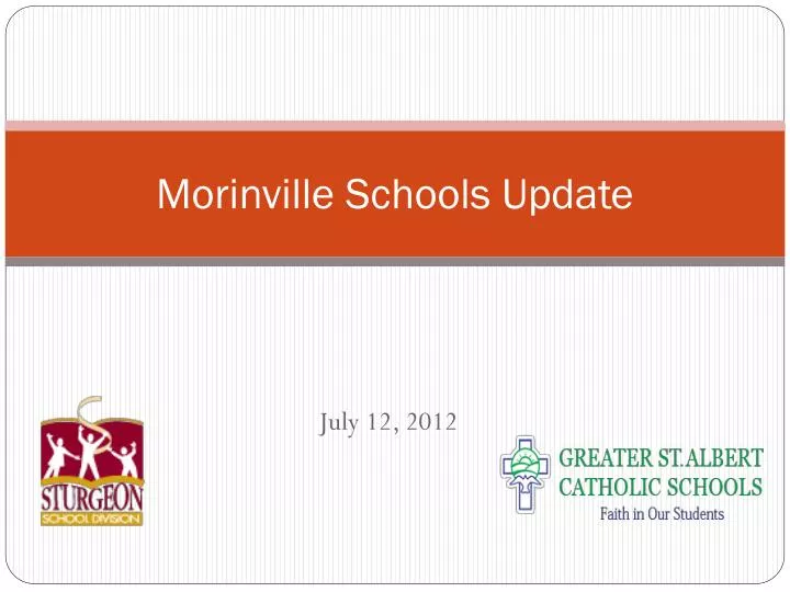 morinville schools update