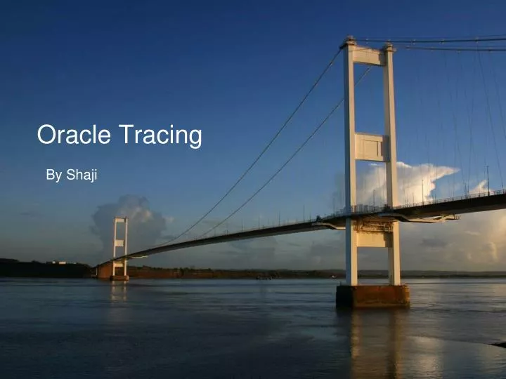 oracle tracing