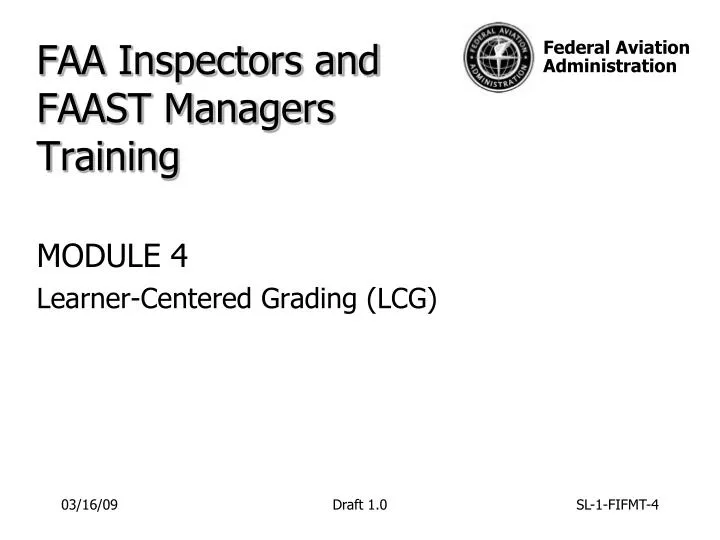 faa inspectors and faast managers training