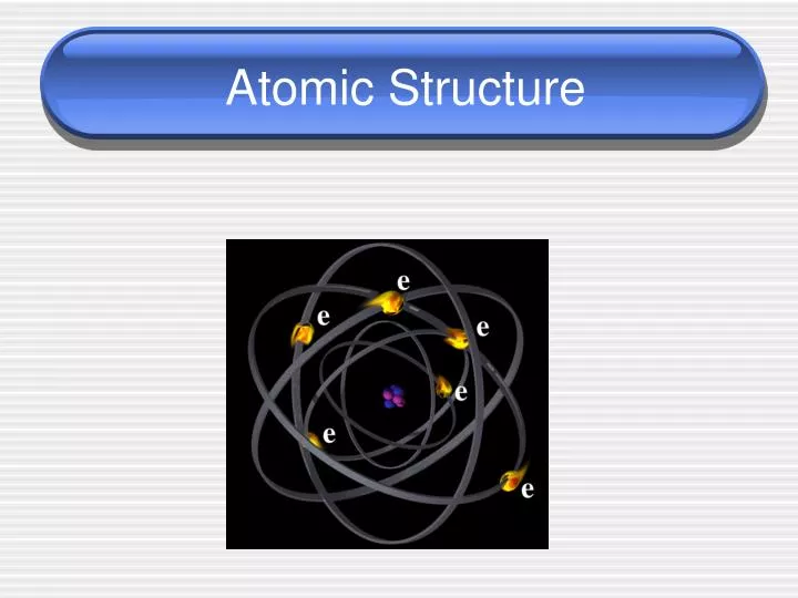 atomic structure