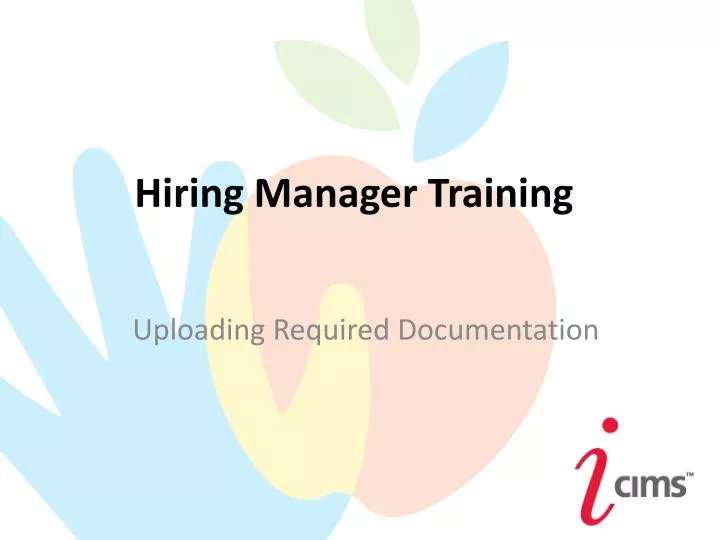 hiring manager training