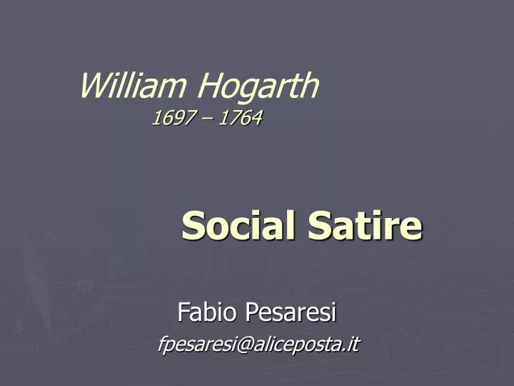 william hogarth 1697 1764 social satire
