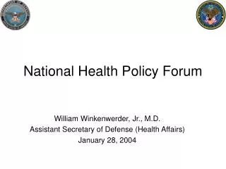 National Health Policy Forum