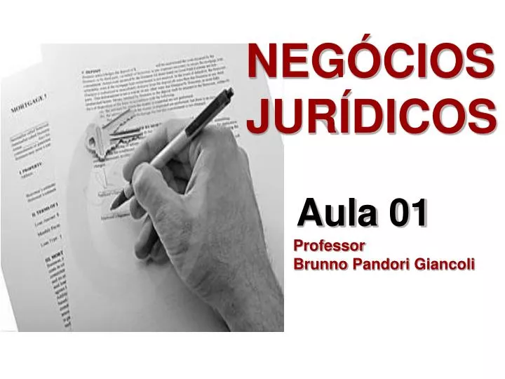 neg cios jur dicos aula 01