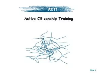 Active Citizenship Training