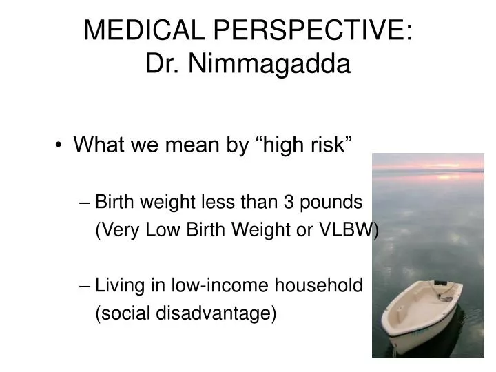 medical perspective dr nimmagadda