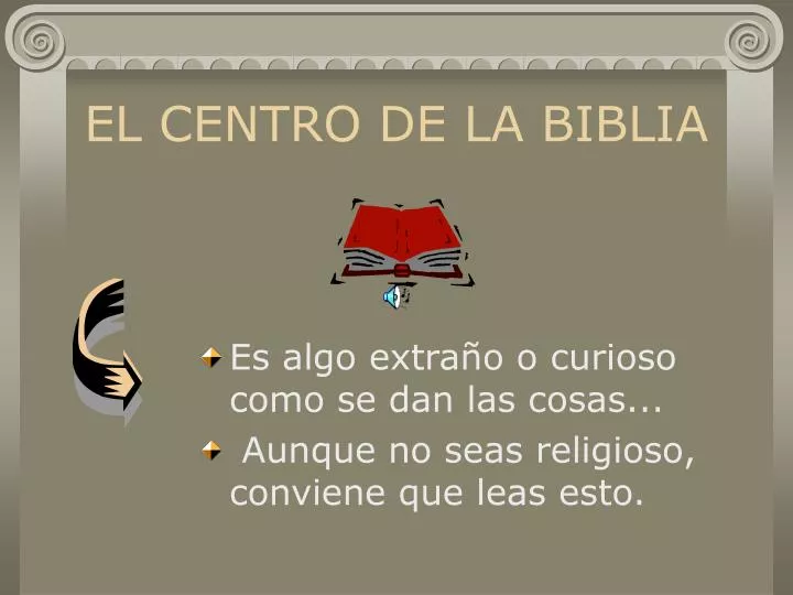 el centro de la biblia
