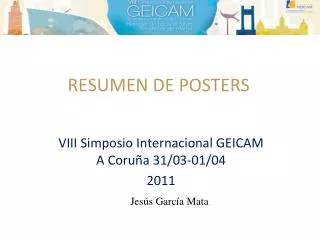 resumen de posters