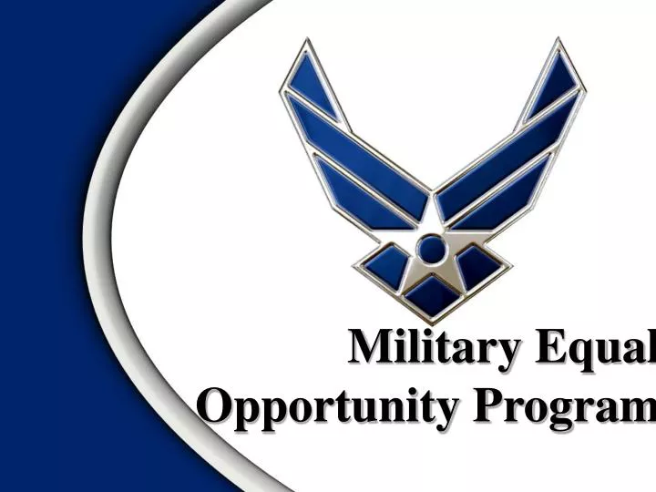 military equal opportunity program