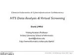 Advancements in Chemical Informatics for High-Throughput Screening and Data Analysis - slide 1