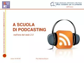 a scuola di podcasting