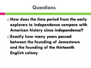 questions