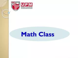 Math Class