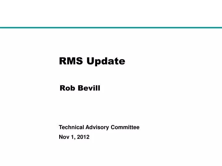 rms update