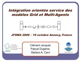 int gration orient e service des mod les grid et multi agents