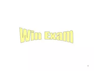 Win Exam