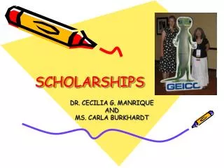 SCHOLARSHIPS