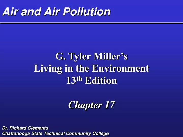 air and air pollution